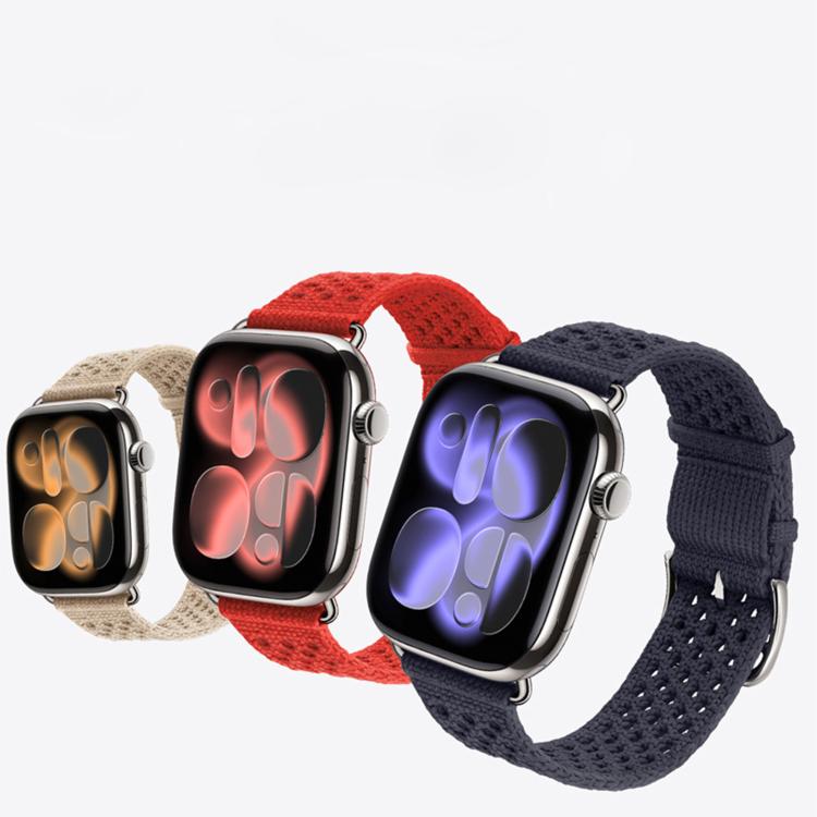 透かし編み ニット 時計バンド、Apple Watch 46mm / 49mm / 45mm / 44mm用、Apple Watch 42mm / 41mm / 40mm / 38mm用