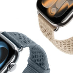 透かし編み ニット 時計バンド、Apple Watch 46mm / 49mm / 45mm / 44mm用、Apple Watch 42mm / 41mm / 40mm / 38mm用