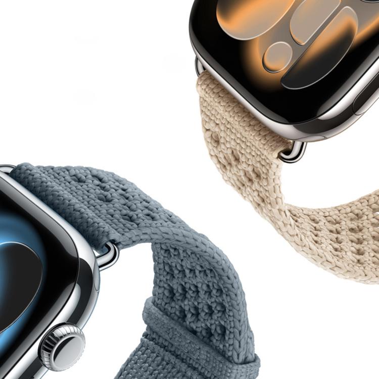 透かし編み ニット 時計バンド、Apple Watch 46mm / 49mm / 45mm / 44mm用、Apple Watch 42mm / 41mm / 40mm / 38mm用