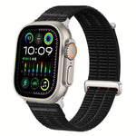 ダブルリンク クラウドフィール 通気性ナイロンループ メタルヘッド 時計バンド、Apple Watch 46mm / 49mm / 45mm / 44mm用、Apple Watch 42mm / 41mm / 40mm / 38mm用