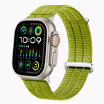 ダブルリンク クラウドフィール 通気性ナイロンループ メタルヘッド 時計バンド、Apple Watch 46mm / 49mm / 45mm / 44mm用、Apple Watch 42mm / 41mm / 40mm / 38mm用