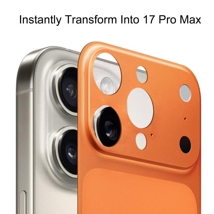 即変身 17 Proシリーズ 超薄型 フロストPETバックカバー iPhone 16 Pro Max 用、iPhone 15 Pro Max 用、iPhone 14 Pro Max 用、iPhone 13 Pro Max 用