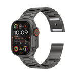 チタン合金時計バンド 三連磁気留め具 Apple Watch 46mm / 49mm / 45mm / 44mm用、Apple Watch 42mm / 41mm / 40mm / 38mm用