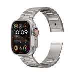 チタン合金時計バンド 三連磁気留め具 Apple Watch 46mm / 49mm / 45mm / 44mm用、Apple Watch 42mm / 41mm / 40mm / 38mm用
