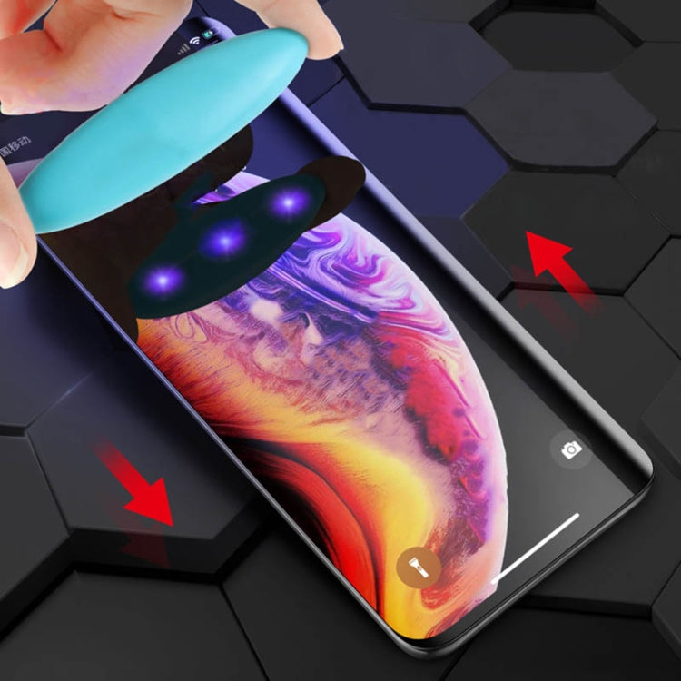 UV液体曲面フル接着 全面強化ガラス、Galaxy S8(1枚)、Galaxy S8 PLUS(1枚)、Galaxy S9(1枚)、Galaxy S9+(1枚)、Galaxy Note 8、Galaxy Note 9、Galaxy S10 5G(1枚)、Huawei P20 Lite、Huawei P30用