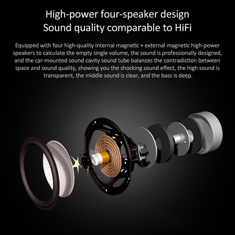 W-KING T8 HIFI スピーカー 30W 高出力 ポータブル Bluetooth スピーカー ワイヤレス FMラジオ対応 モバイル Bluetooth スピーカー