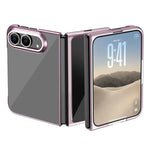 Electroplating Transparent Shockproof Phone Case, For iPhone Duo