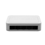 5ポート 10/100Mbps ファストイーサネットスイッチ、5ポート ホワイト