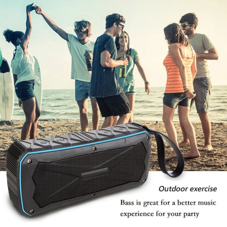 ポータブル Bluetooth スピーカー スーパー・ベース ステレオ ワイヤレススピーカー IP66防水対応 緊急充電 ハンズフリー TF対応
