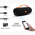 E13 ミニ ポータブル ワイヤレス Bluetooth スピーカー ステレオ スピーカーフォン ラジオ ミュージック サブウーファー カラムスピーカー TF FM対応 レッド、ブルー、ブラック