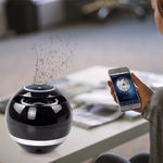 T&G A18 ボール Bluetooth スピーカー LEDライト付き ポータブル ワイヤレス ミニスピーカー モバイルミュージック MP3 サブウーファー TF対応 ブラック、ブルー、ピンク、ホワイト