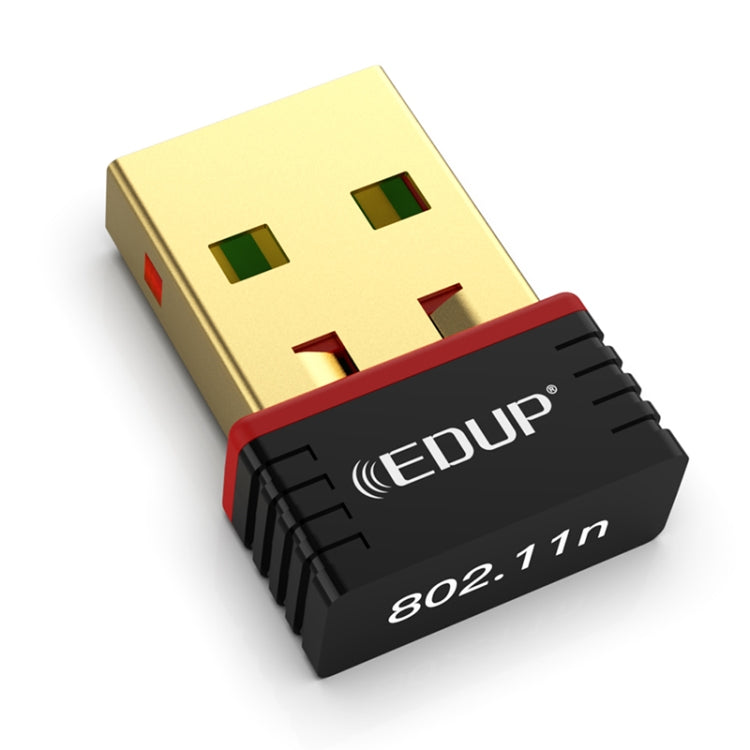 EDUP EP-N8566 150Mbps 802.11N ミニドライブフリーUSBネットワークアダプター、EP-N8566
