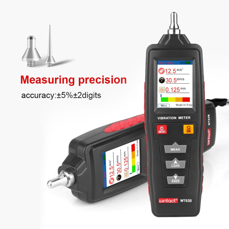 WINTACT WT63B ハンドヘルド振動解析器 デジタル振動計