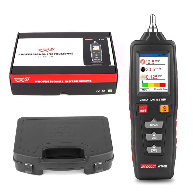 WINTACT WT63B ハンドヘルド振動解析器 デジタル振動計
