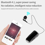 K39 ワイヤレス Bluetoothヘッドセット CSR DSPチップ搭載 インイヤー振動アラート クリップ装着 ハンズフリーイヤホン、ブラック、ホワイト、ブルー、ローズレッド