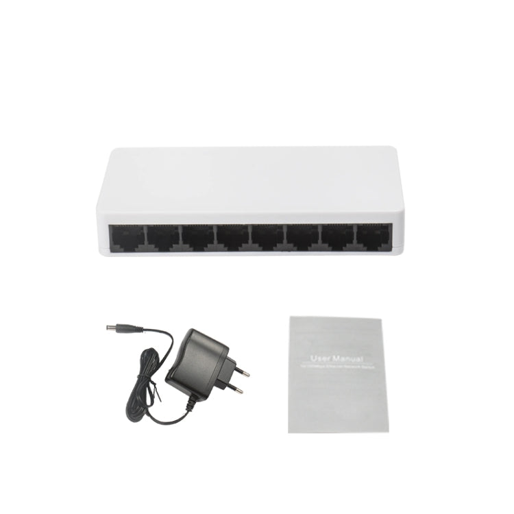 ミニ 8ポート 10/100Mbps ファストイーサネットスイッチ