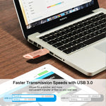 Richwell DXZ66 USBフラッシュディスク 16G 3-in-1 Micro USB + 8ピン + USB 3.0 対応 iPhone & IOS
