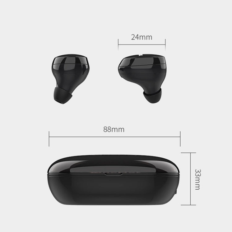 OneDer W12 防水IPX5対応ワイヤレスイヤホン HDステレオサウンド TWS Bluetoothイヤホン