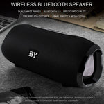BY ポータブル Bluetooth スピーカー 防水 ワイヤレス ラウドスピーカー 3D ステレオ ミュージック サラウンドサウンドシステム アウトドアスピーカー TF AUX対応