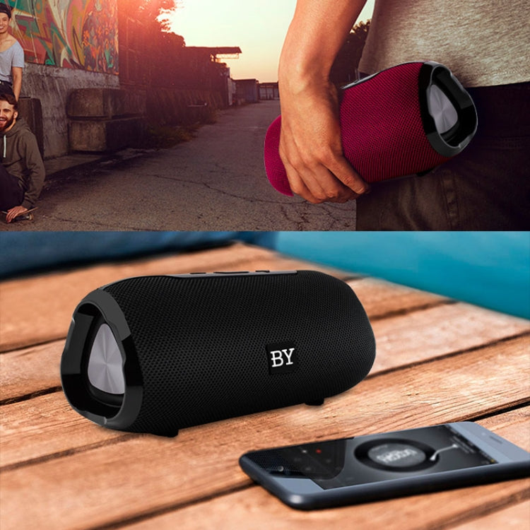BY ポータブル Bluetooth スピーカー 防水 ワイヤレス ラウドスピーカー 3D ステレオ ミュージック サラウンドサウンドシステム アウトドアスピーカー TF AUX対応