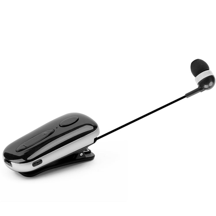 K36 ステレオワイヤレスBluetoothヘッドセット 通話通知バイブレーション クリップ装着型 ドライバー付きイヤホン
