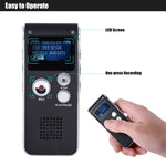 SK-012 8GB ボイスレコーダー USB プロフェッショナルディクタフォン デジタルオーディオ WAV MP3プレーヤー VAR機能付き録音、SK-012 8GB
