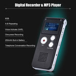 SK-012 8GB ボイスレコーダー USB プロフェッショナルディクタフォン デジタルオーディオ WAV MP3プレーヤー VAR機能付き録音、SK-012 8GB