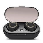 TWS-A1 Bluetoothヘッドセット 5.0 トゥルーワイヤレス ミニ インビジブル スポーツランニング用マイク付き音楽イヤホン 充電ケース付