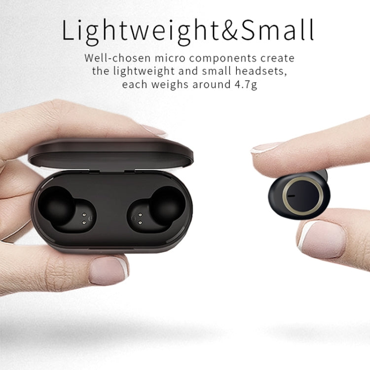 TWS-A1 Bluetoothヘッドセット 5.0 トゥルーワイヤレス ミニ インビジブル スポーツランニング用マイク付き音楽イヤホン 充電ケース付