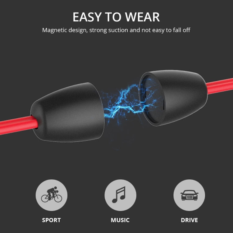 BT315 スポーツBluetoothヘッドセット ワイヤレスステレオイヤホン Bluetooth 4.1 マイク付き スポーツベース 磁気ネックレスイヤホン