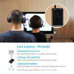 JDEX-TX10 ワイヤレス 2-in-1 3.5mm Bluetooth 4.2 オーディオレシーバー＆トランスミッターアダプター, JDEX-TX10