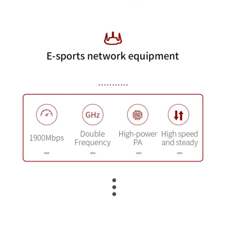 Comfast CF-958AC 高出力 PA Wifiアダプター 1900Mbps ギガビット eスポーツネットワークカード 2.4GHz+5.8GHz USB 3.0 PC LANドングルレシーバー