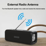 T9 ワイヤレス Bluetooth 4.2 スピーカー 10W ポータブル サウンドボックス FMデジタルラジオ 3D サラウンドステレオ ハンズフリー & TF & AUX対応