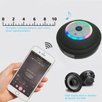 BTS-08 ワイヤレス Bluetooth スピーカー 防水 LED FMラジオ サブウーファー Bluetooth カラム TFカード 吸盤 ミニ シャワースピーカー