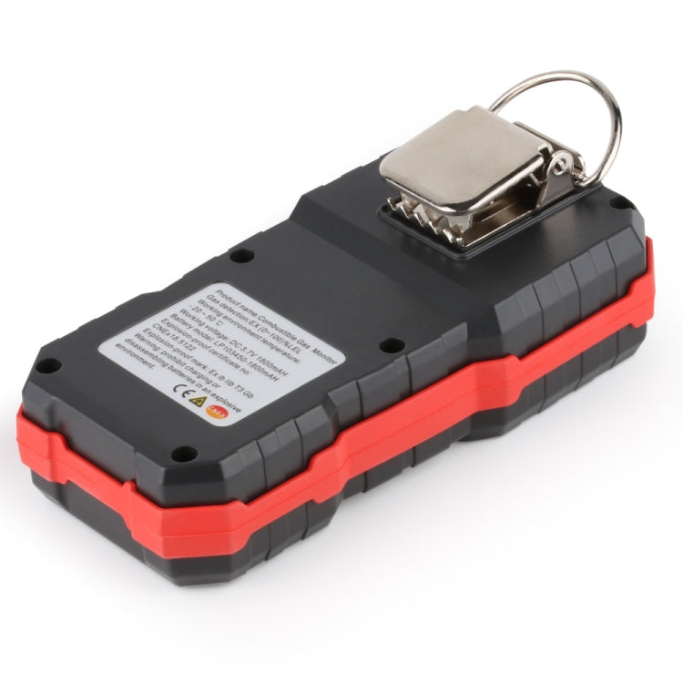 WINTACT WT8811 複合ガスモニター LCDディスプレイ 充電式 多機能 4-in-1 可燃性 O2 H2S CO ガスセンサー 音・光・振動アラーム