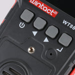 WINTACT WT8811 複合ガスモニター LCDディスプレイ 充電式 多機能 4-in-1 可燃性 O2 H2S CO ガスセンサー 音・光・振動アラーム
