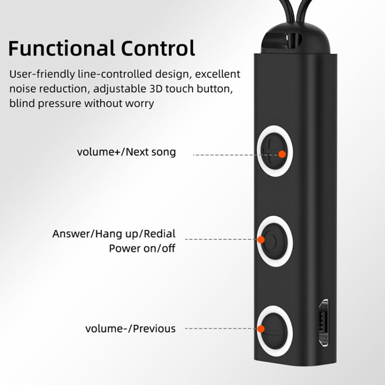 BT313 磁気イヤーバッズ スポーツワイヤレスヘッドホン ハンズフリー Bluetooth HDステレオベース ヘッドセット マイク付き