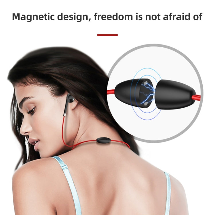 BT313 磁気イヤーバッズ スポーツワイヤレスヘッドホン ハンズフリー Bluetooth HDステレオベース ヘッドセット マイク付き