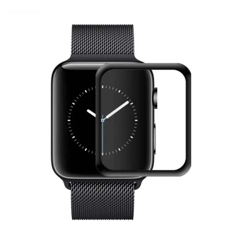 mocolo 0.33mm 9H 3Dラウンドエッジ強化ガラスフィルム、Apple Watch Series 5 / 4 40mm用、Apple Watch Series 5 / 4 44mm用