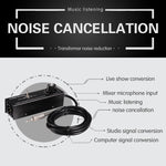B012 プロフェッショナルステレオ信号をマイクバランス信号出力に変換