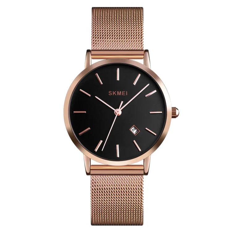 SKMEI 1530 Fashion Europe And America Simple Business Women Wristwatch Elegant Thin Female Student Quartz Watch