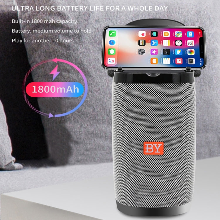 NBY 6650 ポータブル 多機能 Bluetooth スピーカー 3D サラウンドステレオサウンド ワイヤレス充電対応