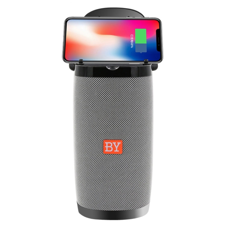 NBY 6650 ポータブル 多機能 Bluetooth スピーカー 3D サラウンドステレオサウンド ワイヤレス充電対応