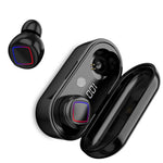 TWS 指紋タッチ Bluetooth ヘッドセット LEDバッテリー表示 充電ケース付き
