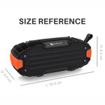 New Rixing NR907 ポータブル ステレオ サラウンド サウンドバー Bluetooth スピーカー マイク付き TFカード FM対応