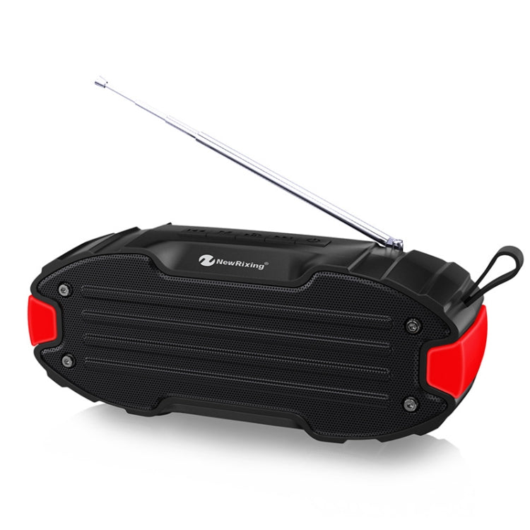 New Rixing NR907 ポータブル ステレオ サラウンド サウンドバー Bluetooth スピーカー マイク付き TFカード FM対応