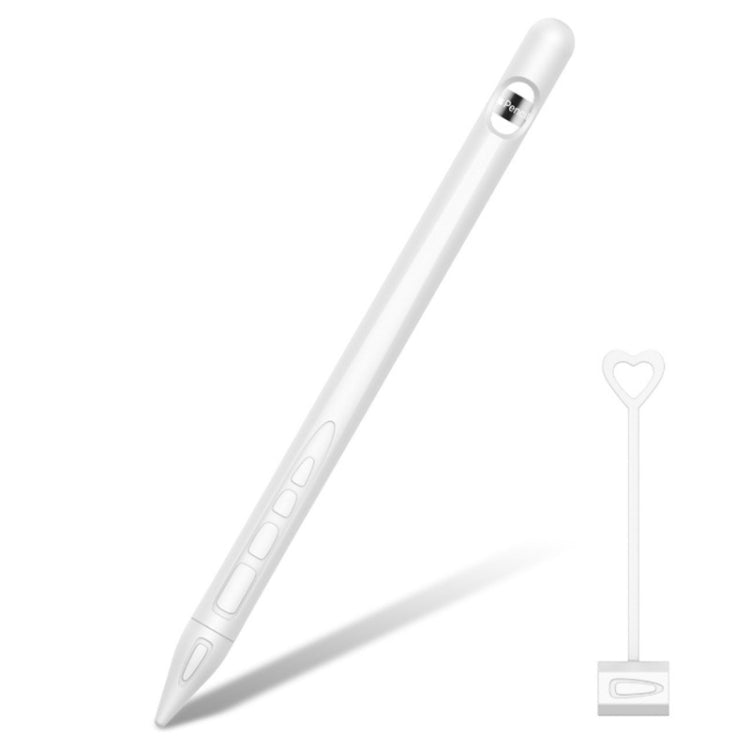 Apple Pencil第1世代用スタイラスタッチペン シリコン保護カバー ペンキャップ