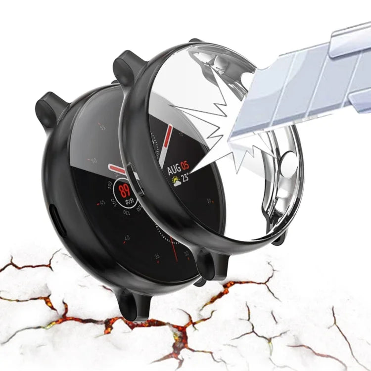 Samsung Galaxy Watch Active 2 44mm用 ENKAY Hat-prince 全面電気メッキTPUケース
