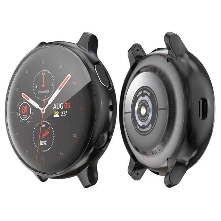 Samsung Galaxy Watch Active 2 44mm用 ENKAY Hat-prince 全面電気メッキTPUケース