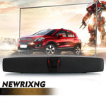 New Rixing NR7017 TWS ポータブル 10W ステレオ サラウンド サウンドバー Bluetooth スピーカー マイク付き
